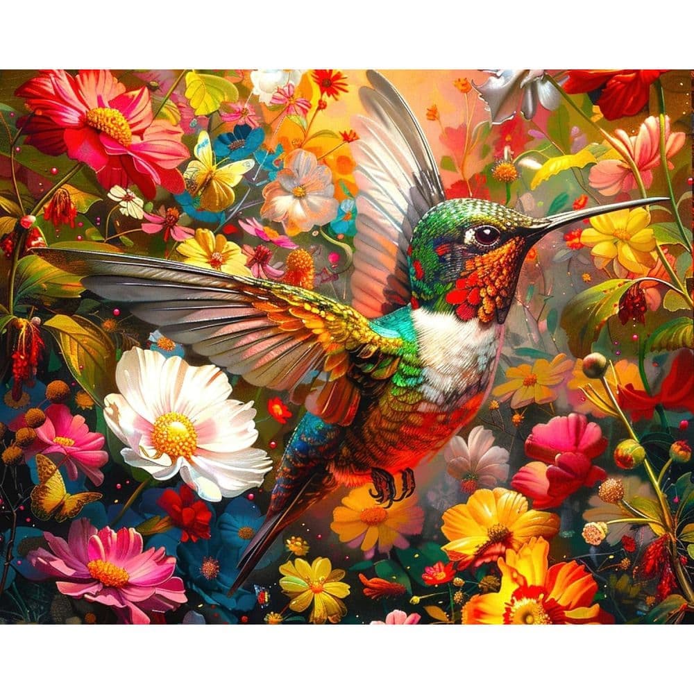 Hummingbird Dream 1000 Piece Puzzle First Alternate Image