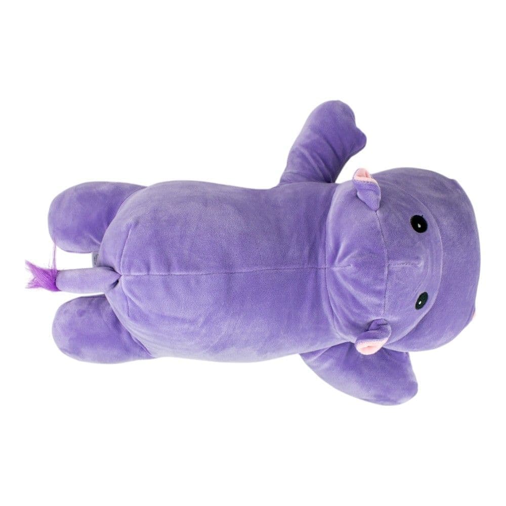 Snoozimals Ernie the Hippo Plush. 20in Third Alternate Image