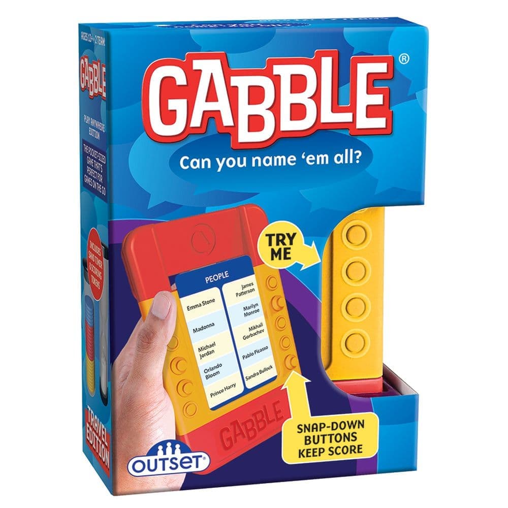 Gabble Travel Edition Game Fifth Alternate Image