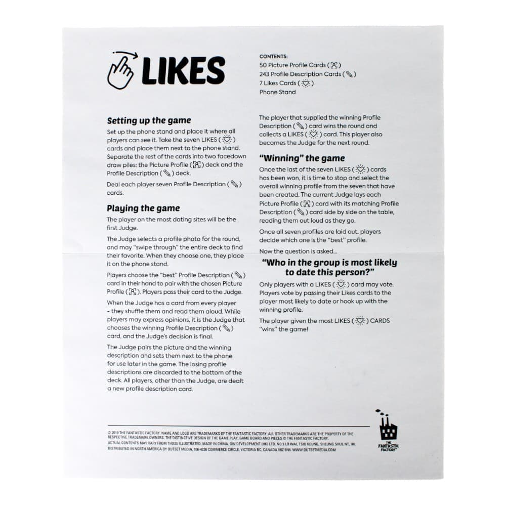 Likes Swipe Right Game Fourteenth  Alternate Image