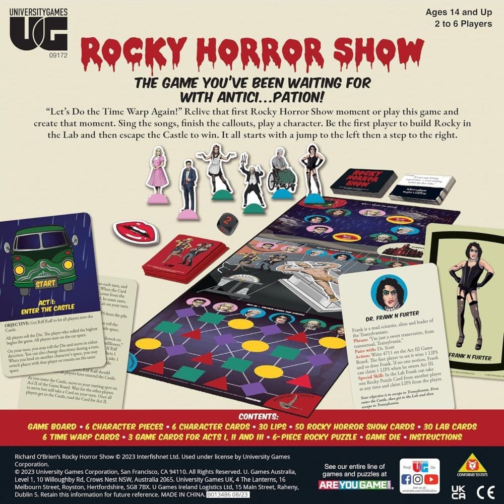 Rocky Horror Show Game Seventh Alternate Image