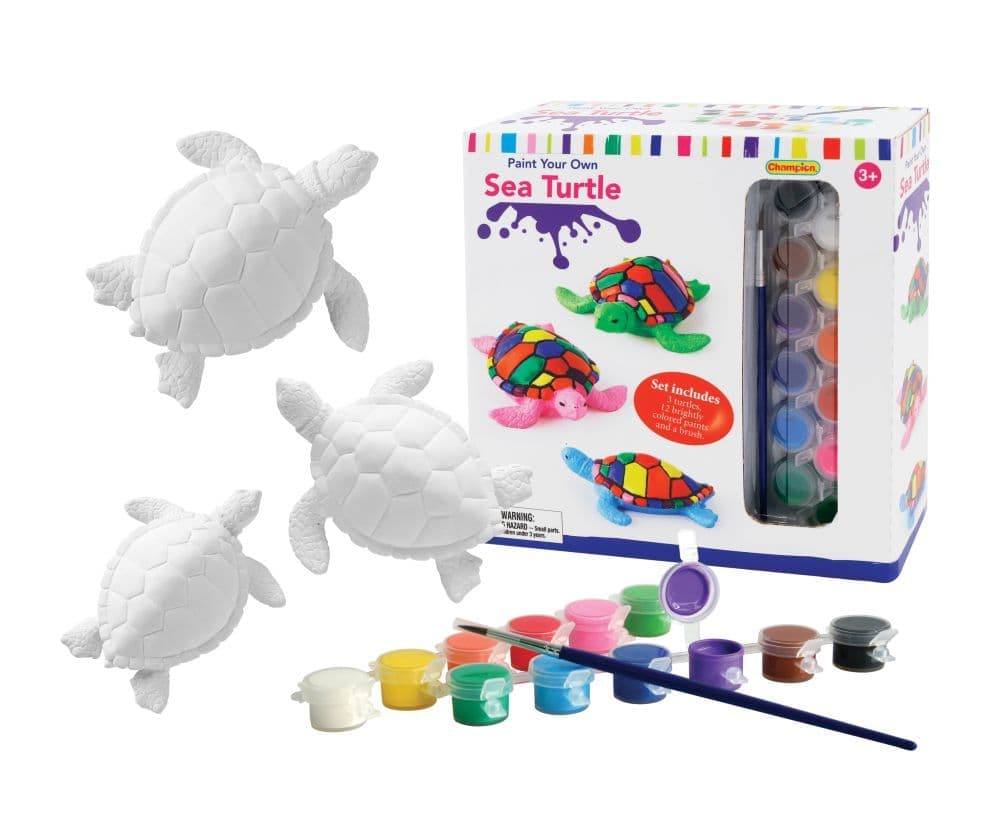 Paint Your Own Sea Turtle 3 Piece