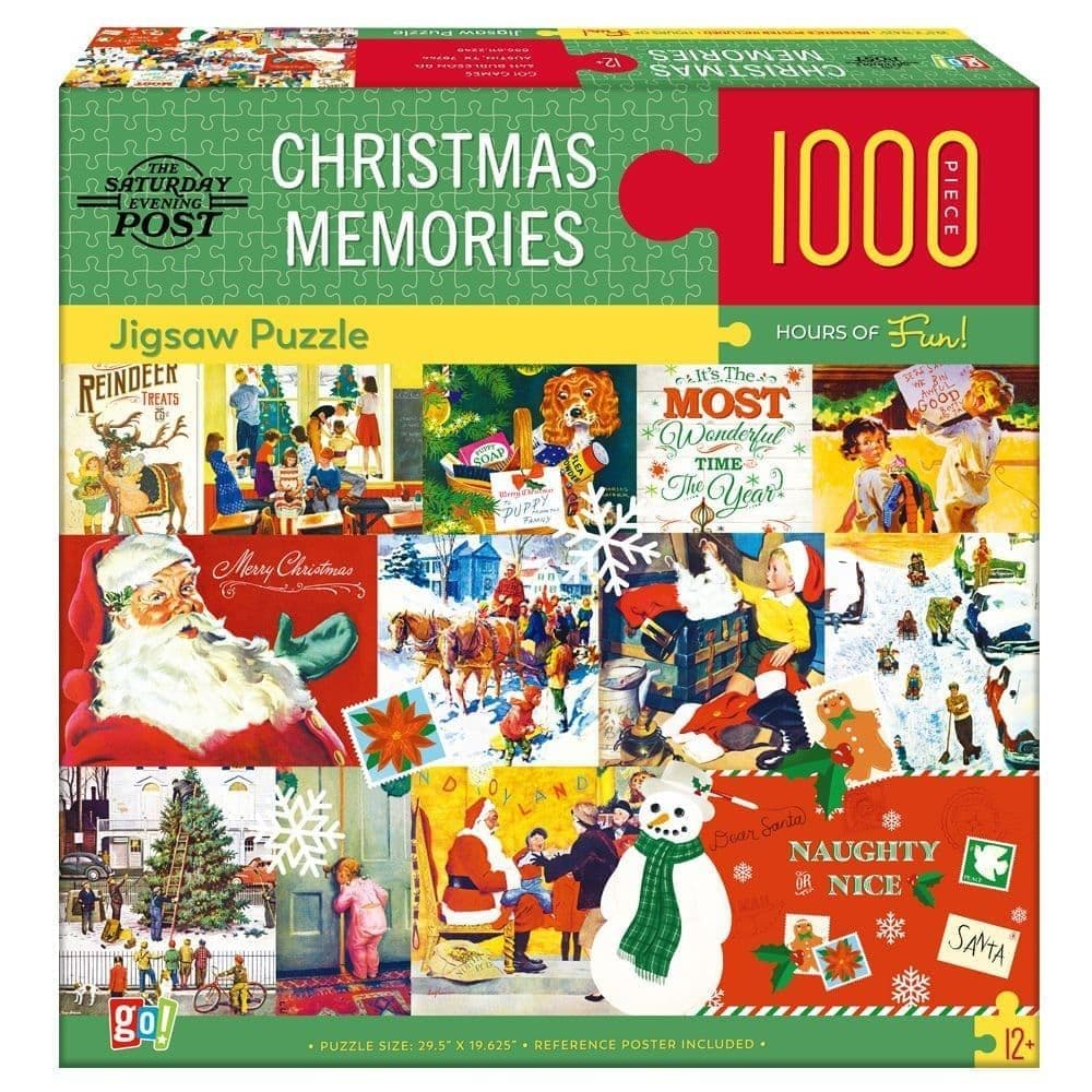 Christmas Memories 1000 Piece Puzzle Main Product Image
