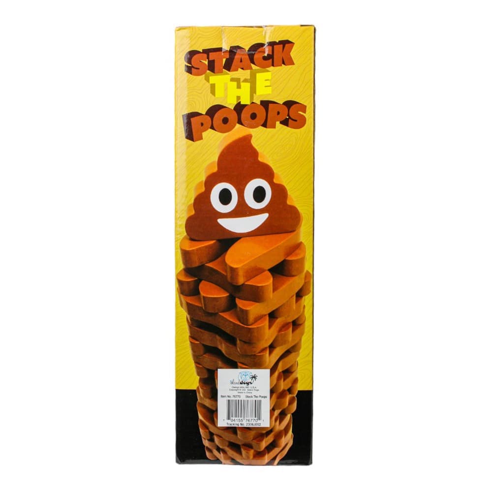 Stack the Poops Wooden Game Tenth Alternate Image