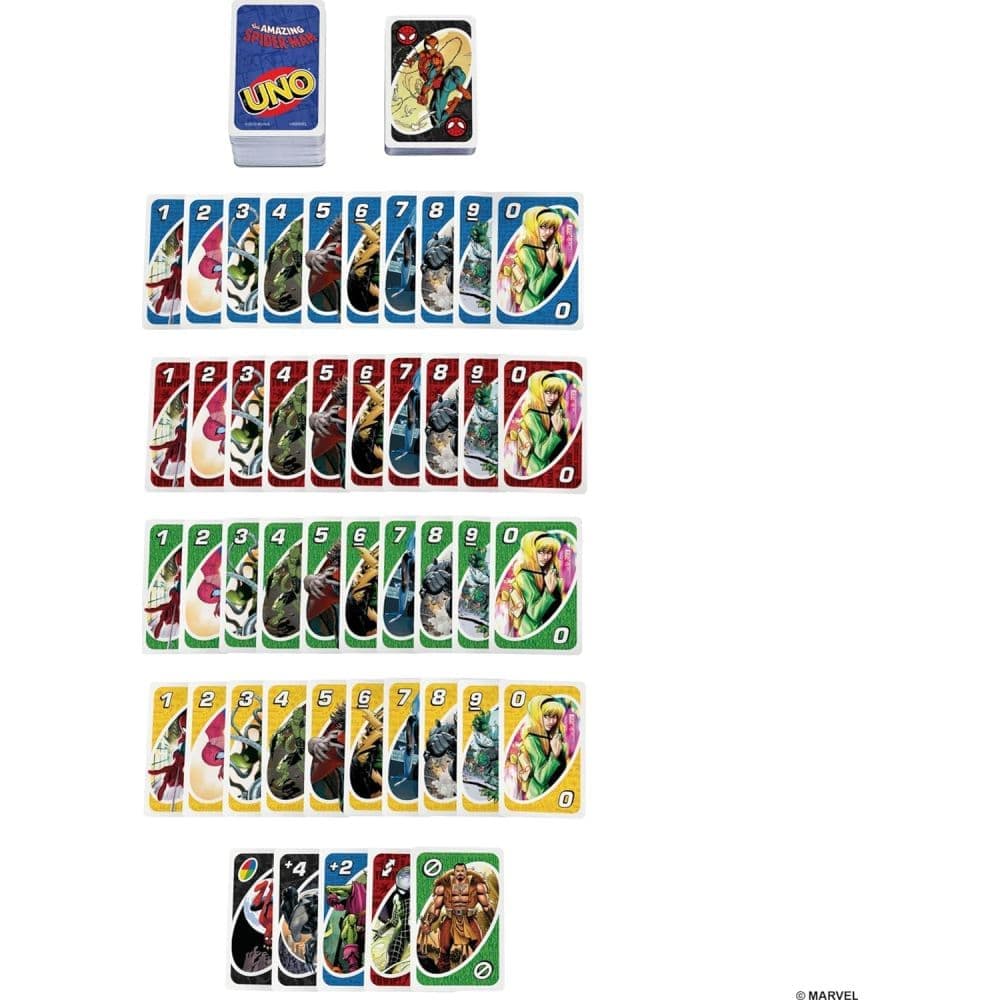 Uno The Amazing Spiderman Third Alternate Image