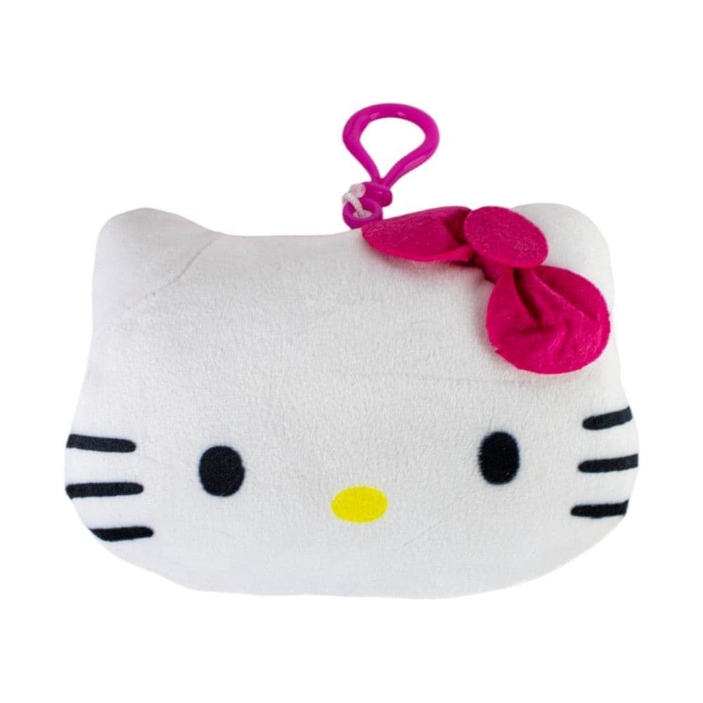 Hello Kitty Pink Zipper Plush Head Main Product Image