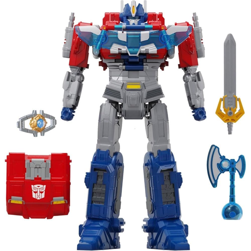 Transformers One Power Flip Optimus Prime Action Figure Ninth Alternate Image