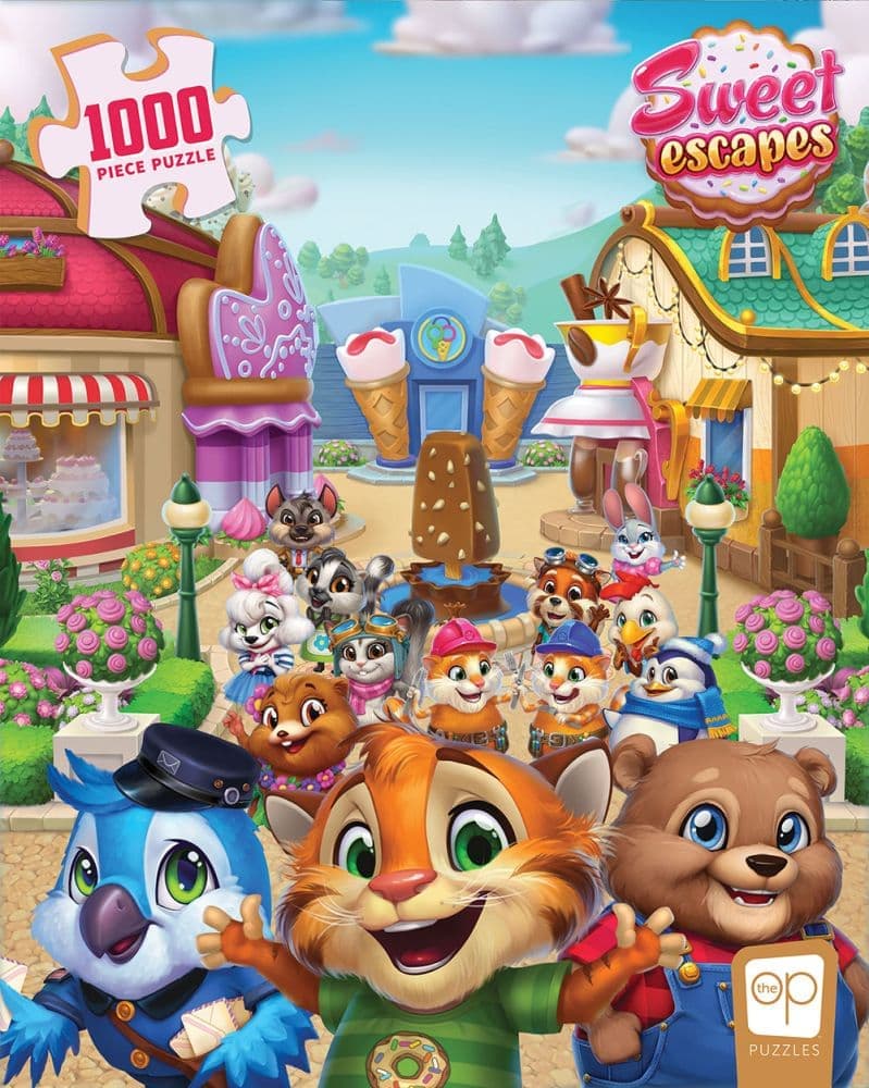 Welcome To Sweet Escapes 1000 Piece Puzzle Main Product Image