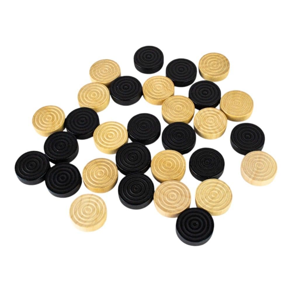 Checkers with Natural Wood Board Fifth Alternate Image