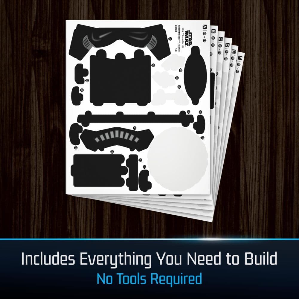 4D Star Wars Stormtrooper Helmet with Stand Fifth Alternate Image