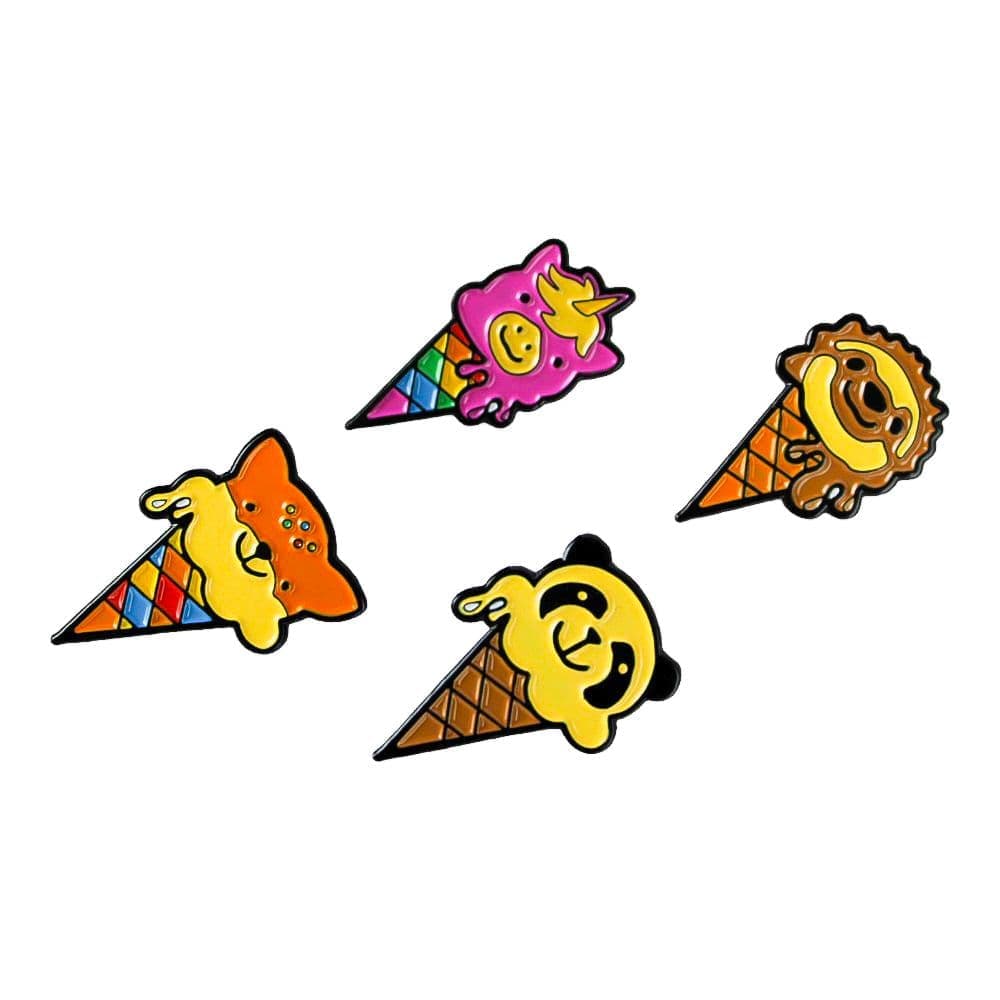 Tiny Headed Ice Cream Pin Set First Alternate Image width="1000" height="1000"
