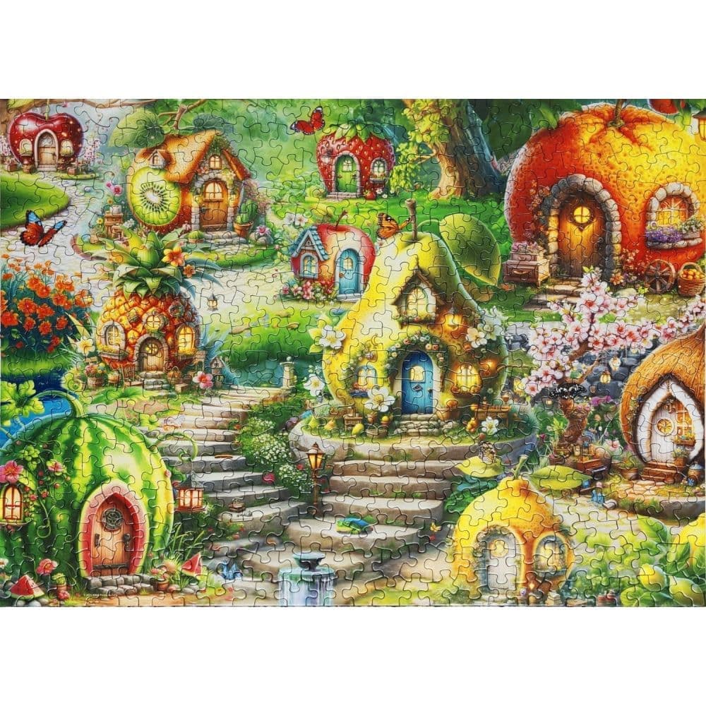 Fruitful Dream Village 500 Piece Puzzle First Alternate Image