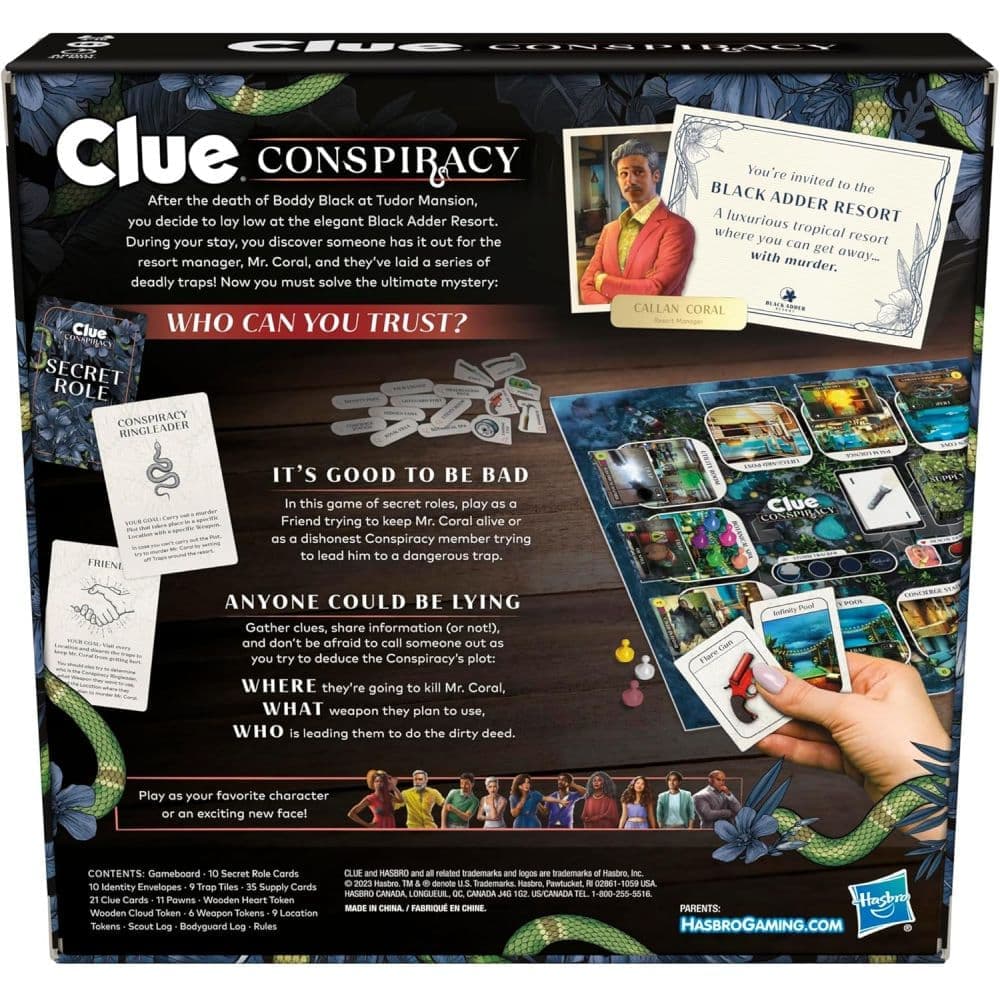 Clue Conspiracy First Alternate Image