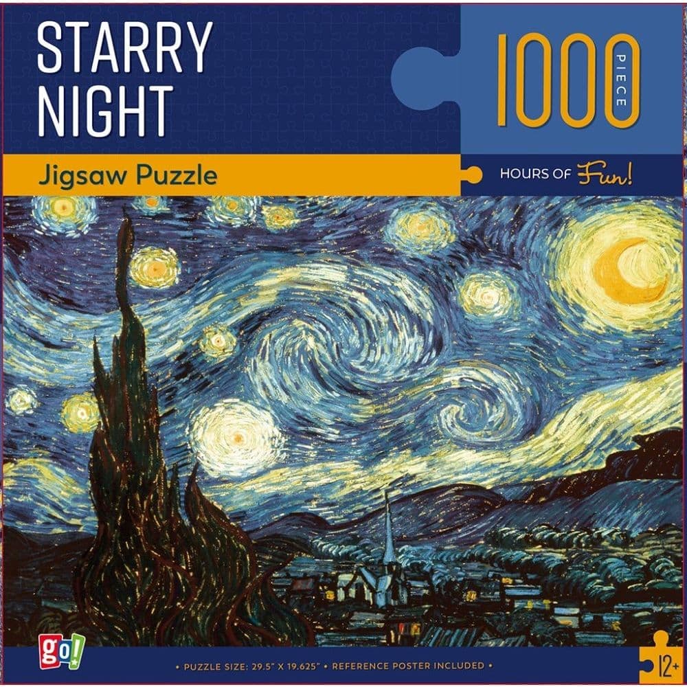 Van Gogh 1000 Piece Puzzle Main Product Image width="1000" height="1000"