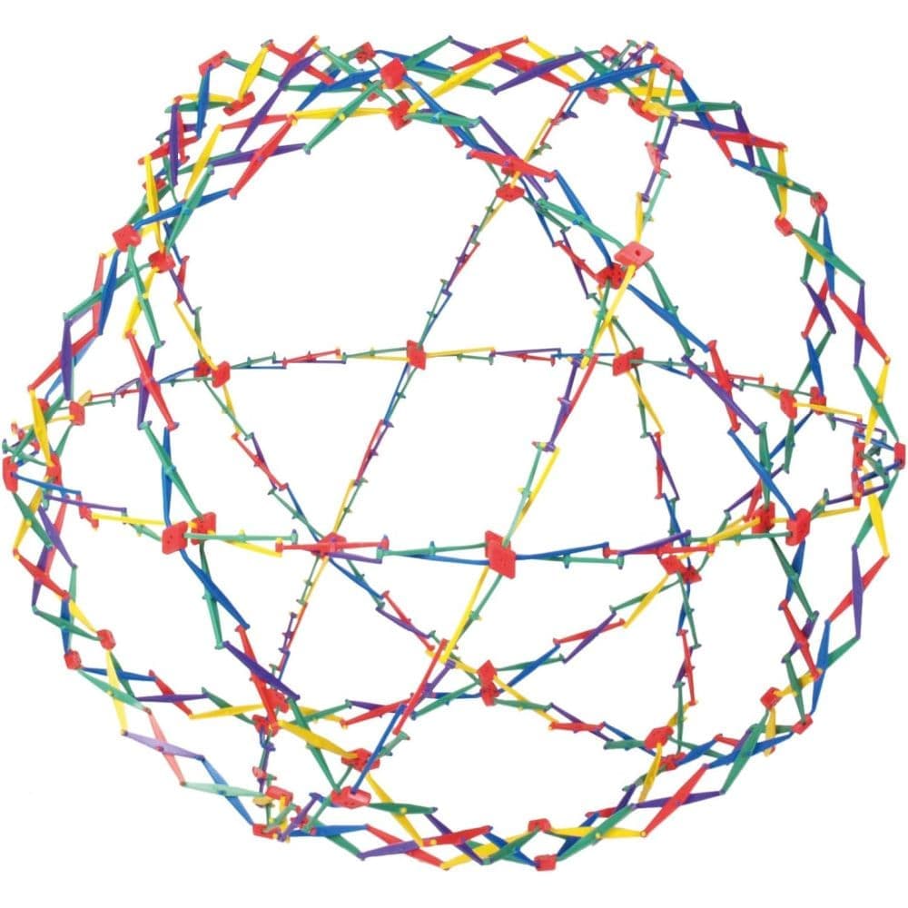 Original Hoberman Rainbow Sphere Second Alternate Image