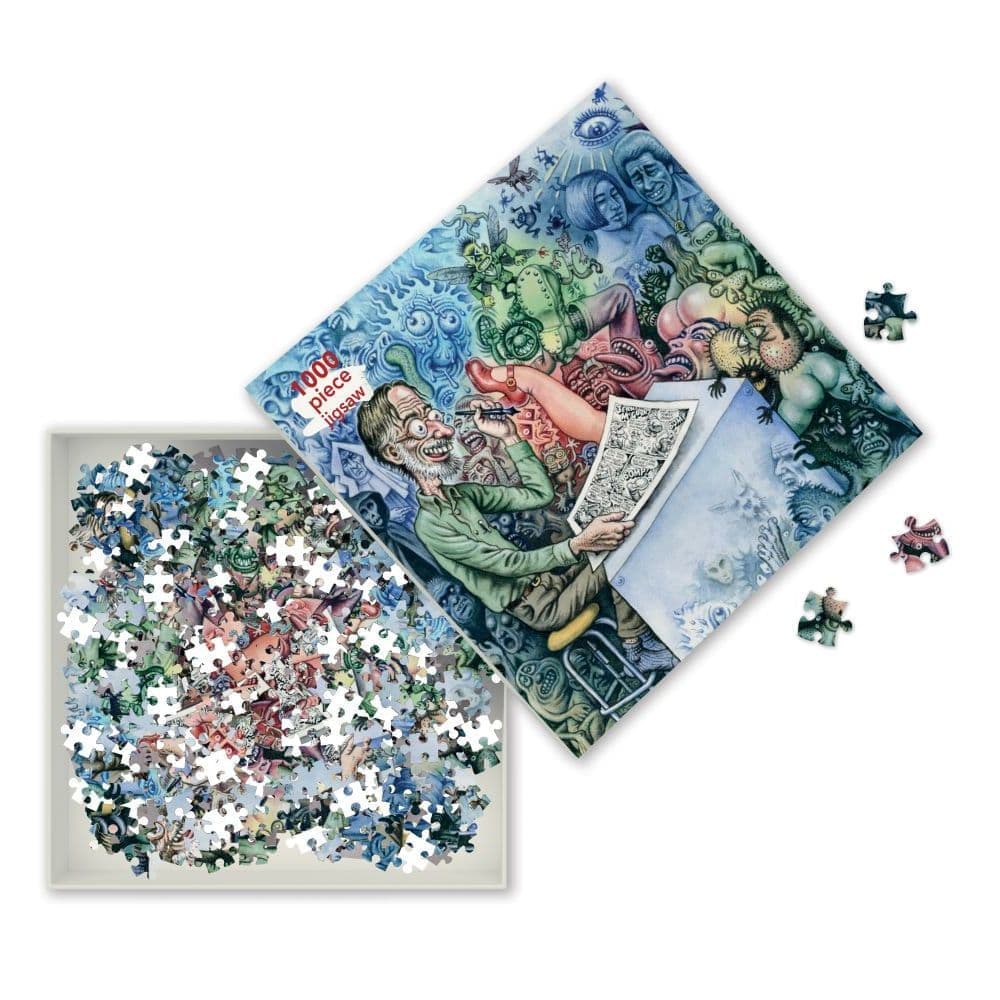 RCrumb Whos Afraid of Robert Crumb 1000pc Puzzle 2nd Product Detail  Image width="1000" height="1000"