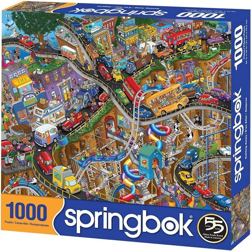 Getting Away 1000 Piece Puzzle Main Product  Image width="1000" height="1000"