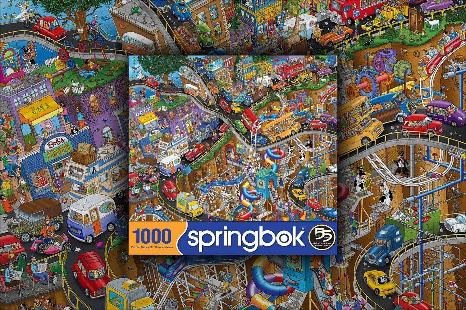 Getting Away 1000 Piece Puzzle 7th Product Detail  Image width="1000" height="1000"