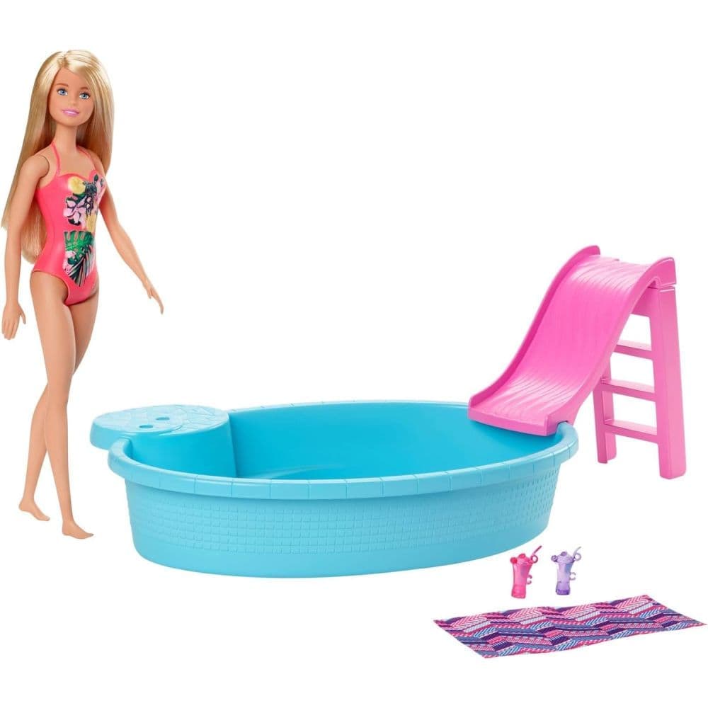 Barbie Doll & Pool Playset Fourth Alternate Image