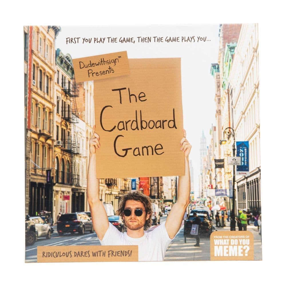 Dudewithsign The Cardboard Game Main Image