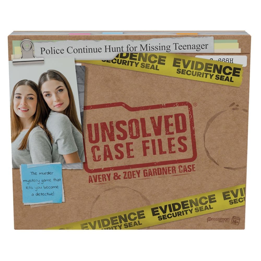 Unsolved Case Files Avery and Zoey Gardner Main Product Image