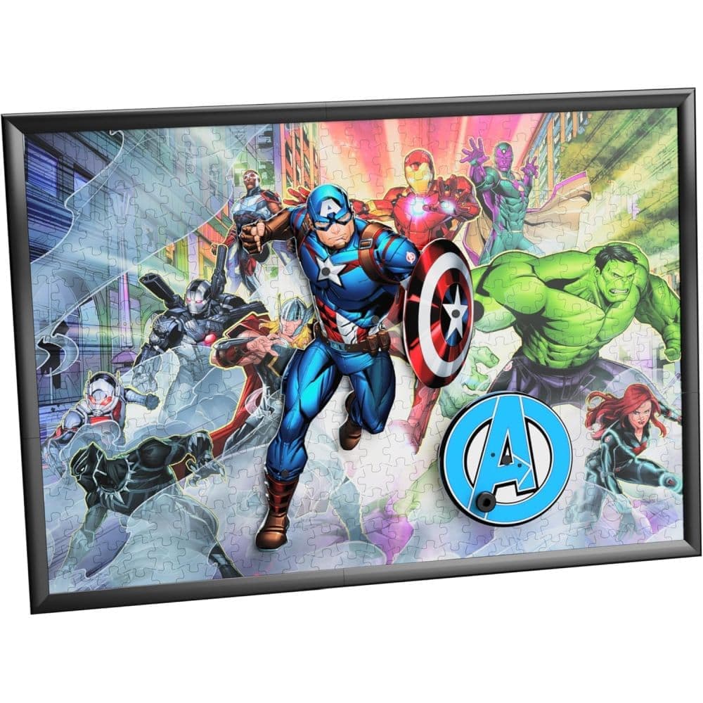 Avengers Jigpetto Action Jigsaw Puzzle First Alternate Image