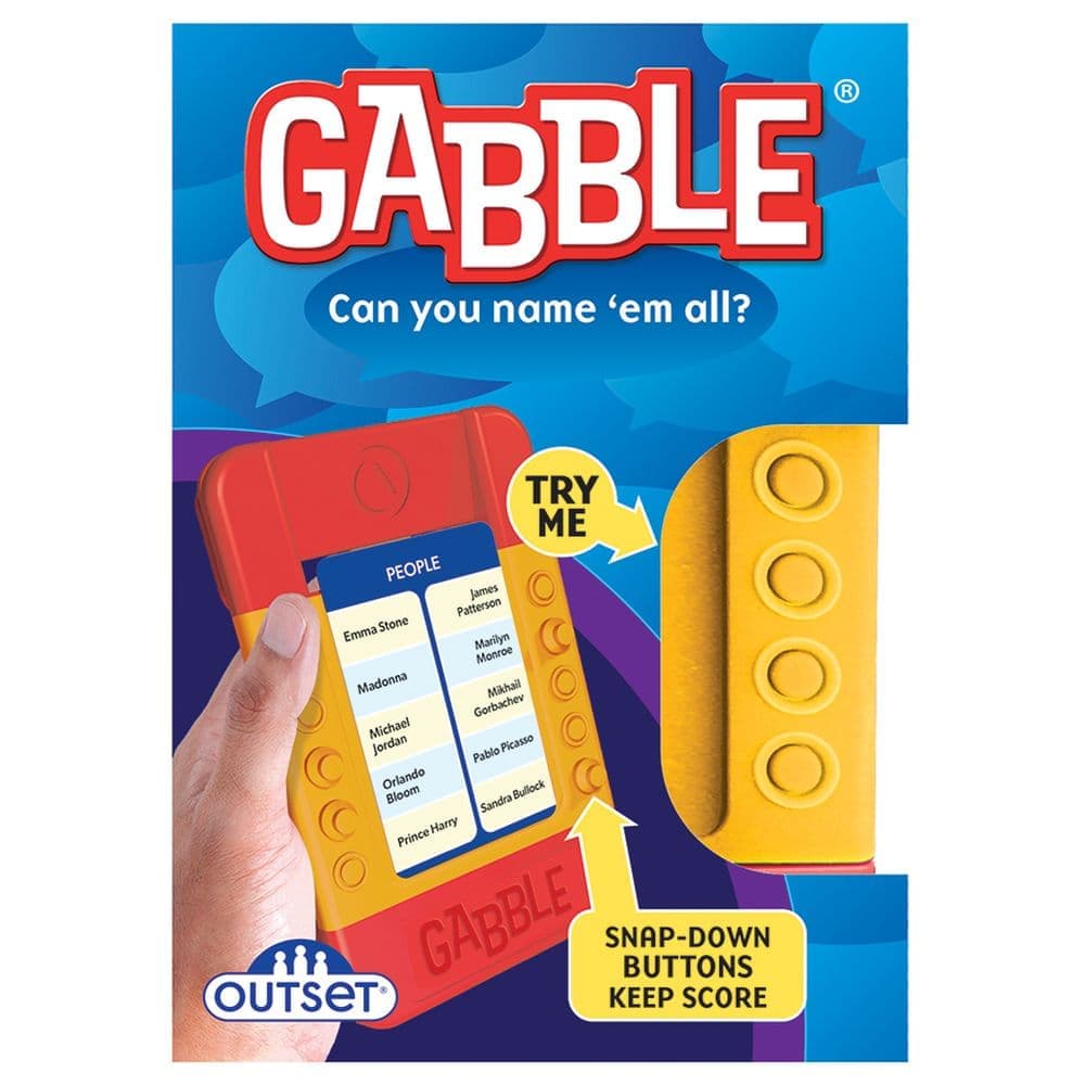 Gabble Travel Edition Game Main Product Image