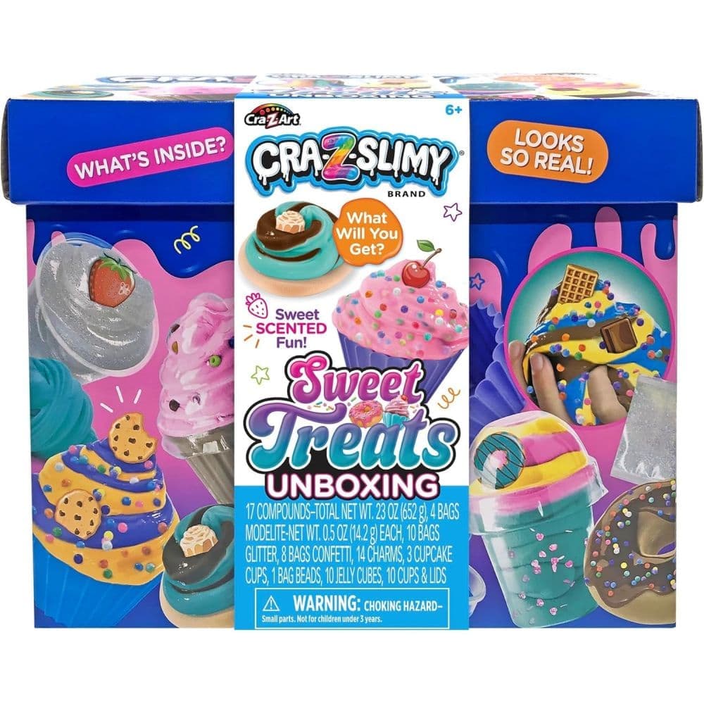 Cra-Z-Slimy Sweet Treats Scented Slime Unboxing Kit Main Image