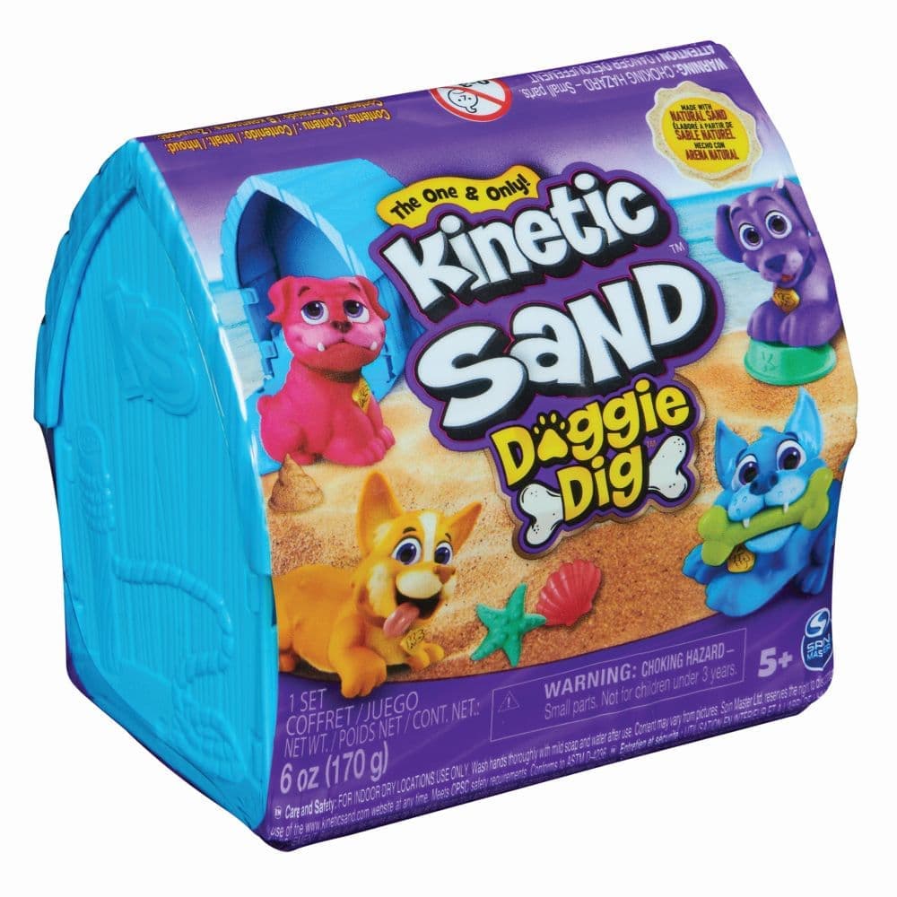Kinetic Sand Doggie Dig Mini Playset Main Image