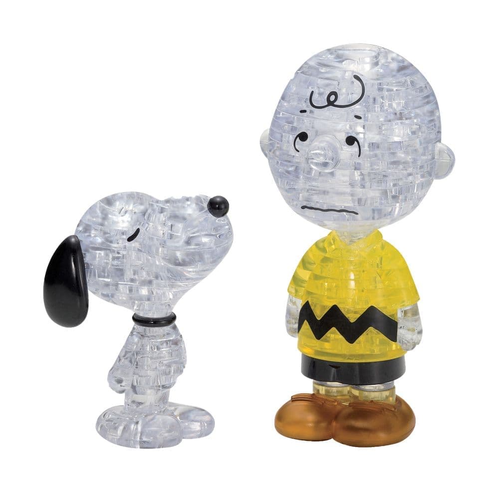 Peanuts Snoopy and Charlie Brown 3D Crystal Puzzle Main Image