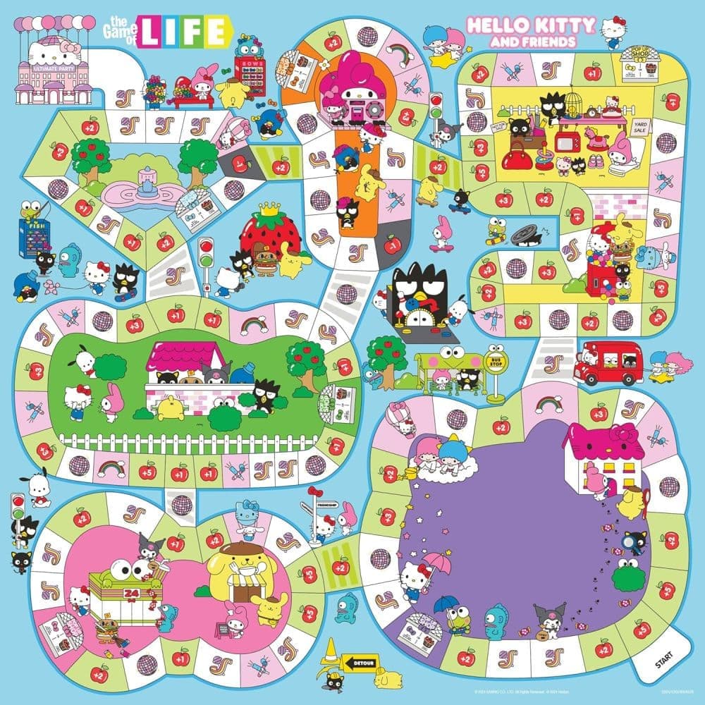 LIFE Hello Kitty and Friends Board Game Third Alternate Image