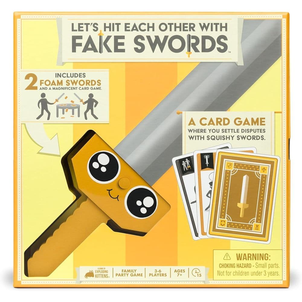 Exploding Kittens Presents: Let's Hit Each Other with Fake Swords Game Main Image