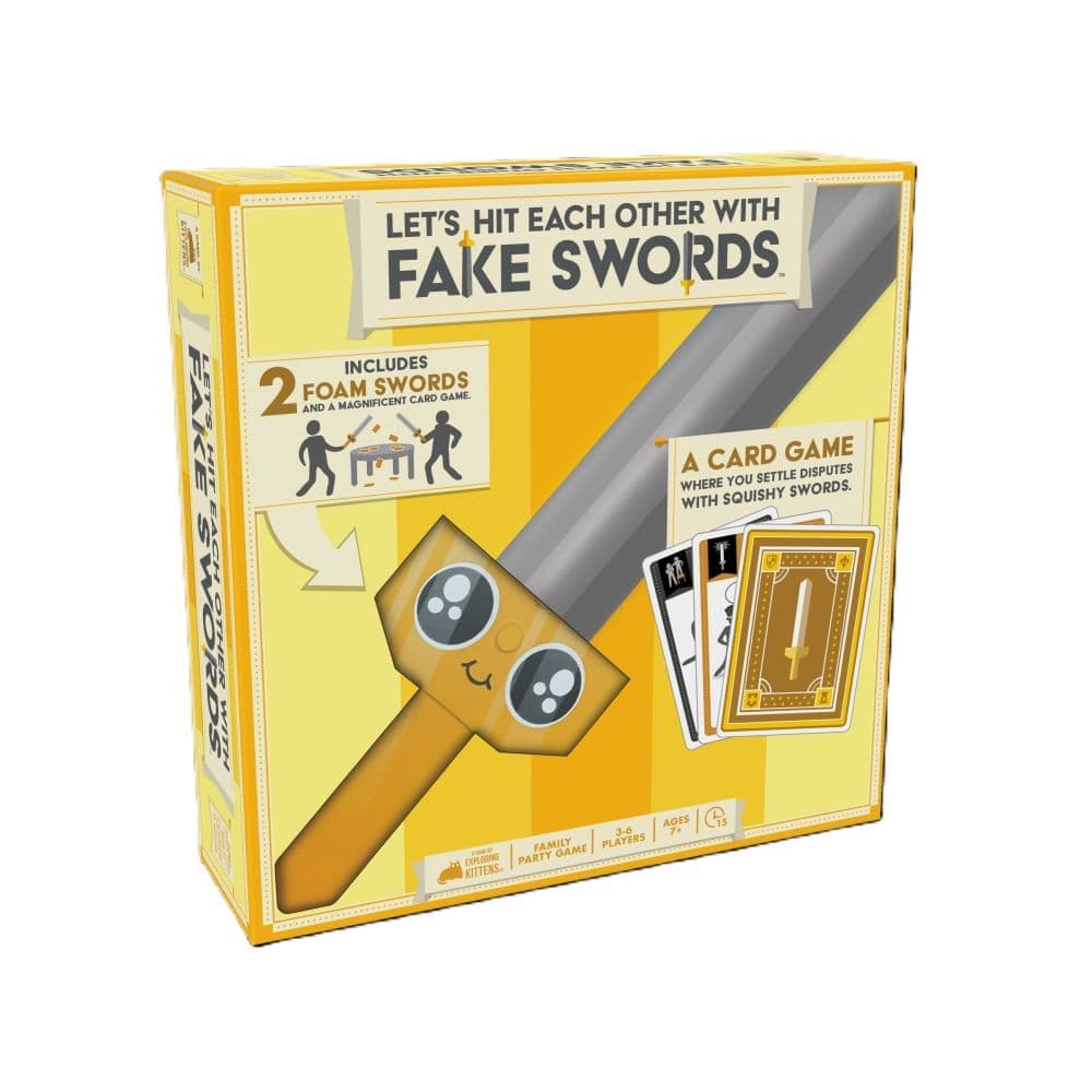 Exploding Kittens Presents: Let's Hit Each Other with Fake Swords Game First Alternate Image