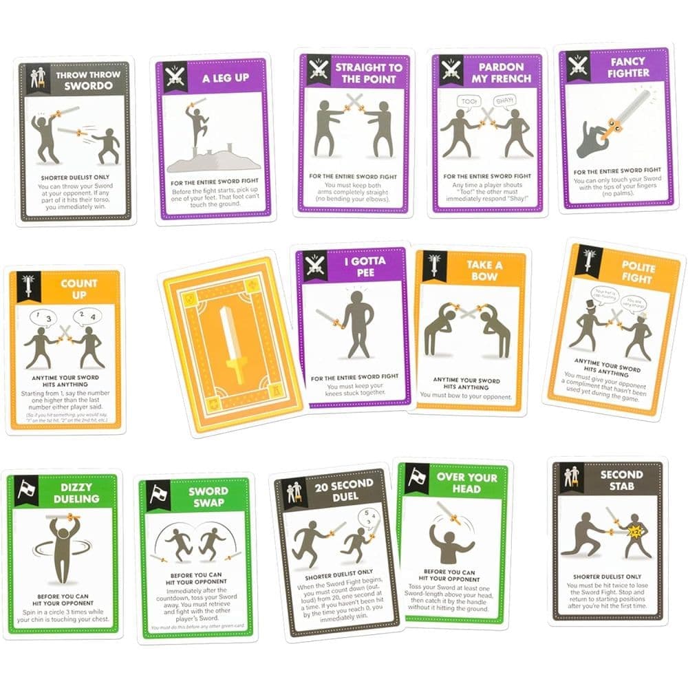 Exploding Kittens Presents: Let's Hit Each Other with Fake Swords Game Sixth Alternate Image