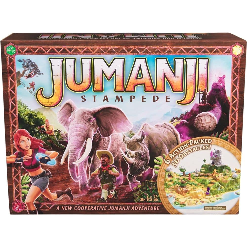 Jumanji Stampede Board Game Main Image
