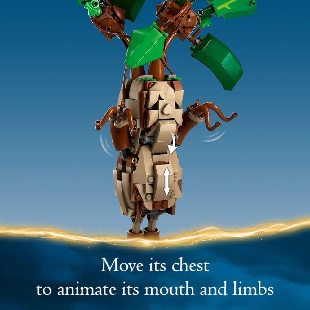 LEGO Harry Potter Mandrake Figure &amp; Pot Plant Toy Fifth Alternate Image