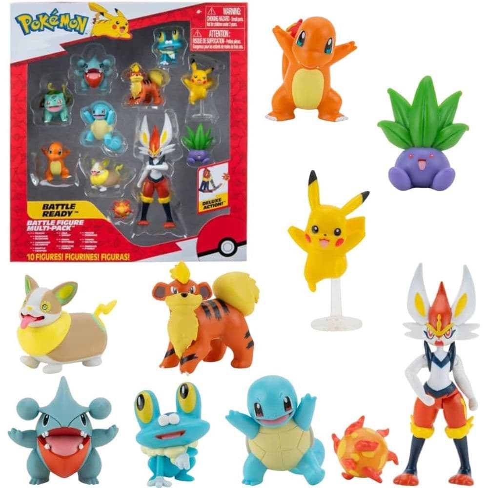 Pokemon Battle Mini Figures 10 Pack  Main Image