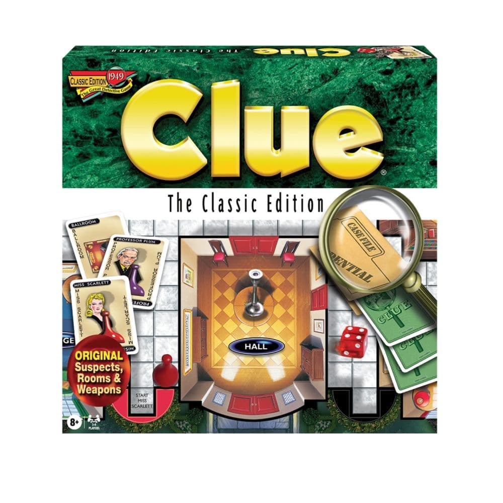 Clue Classic Edition Board Game 