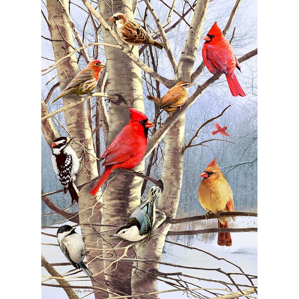 Winter Birds 1000 Piece Puzzle First Alternate Image