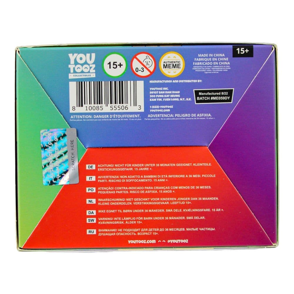 Tiny Headed Pride Vinyl Figure Fifth Alternate Image width="1000" height="1000"