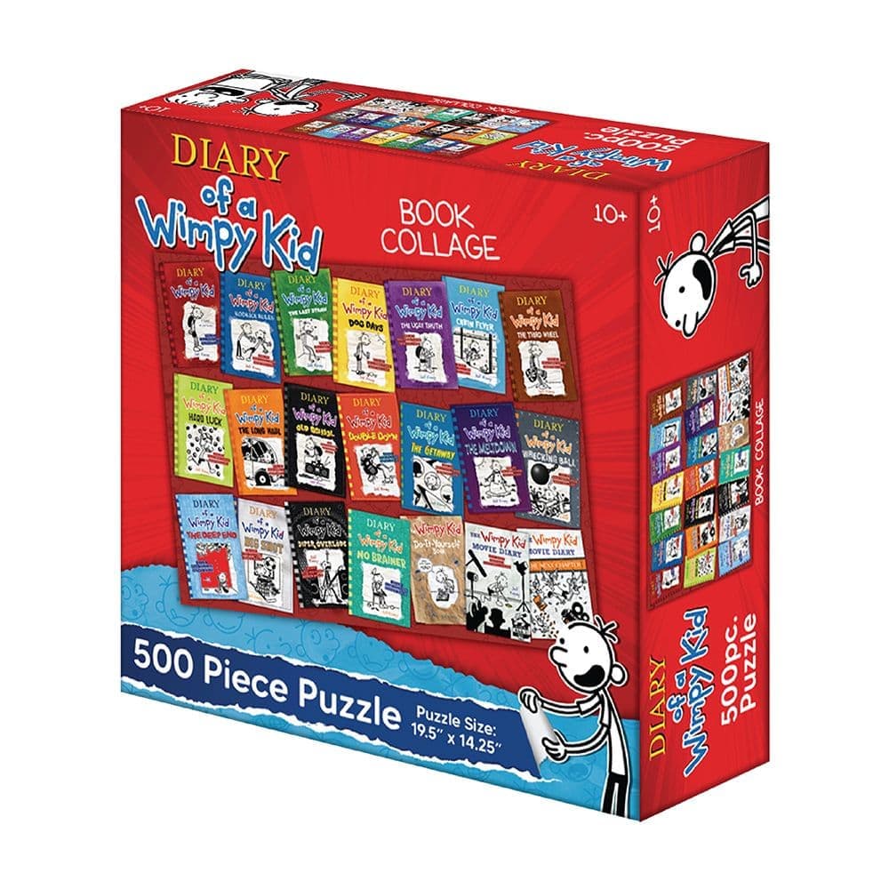 Diary of a Wimpy Kid Book Cover 500 Piece Puzzle Third Alternate Image