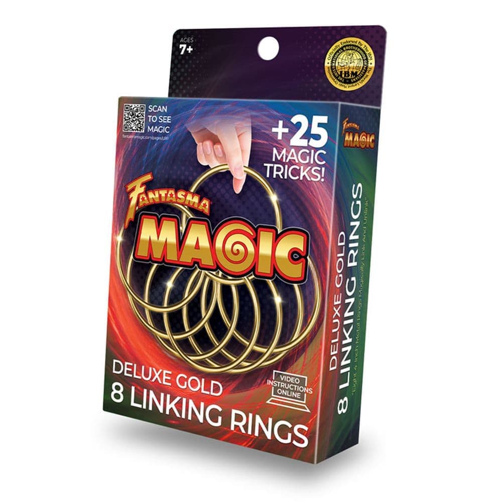 Magic Gold Metal Linking Rings Main Image