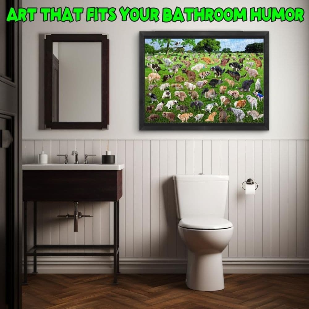 101 Pooping Puppies 1000 Piece Puzzle Fifth Alternate Image