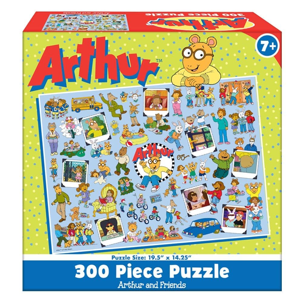 Arthur Character Collage 300 Piece Puzzle Main Product Image