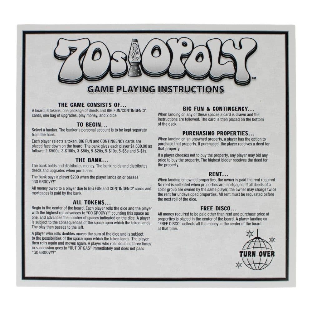 70s Opoly Sixteenth Alternate Image