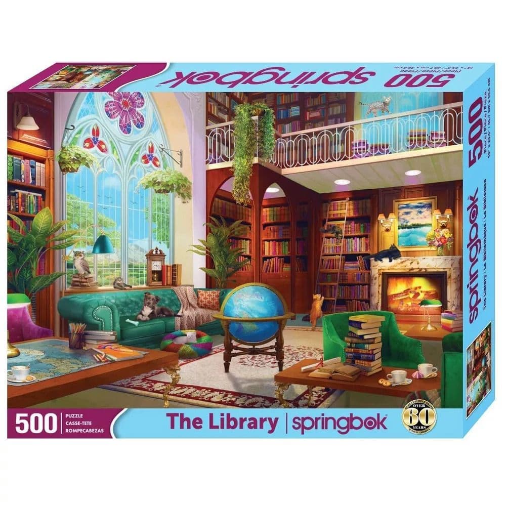 Library 500 Piece Puzzle Fourth Alternate Image