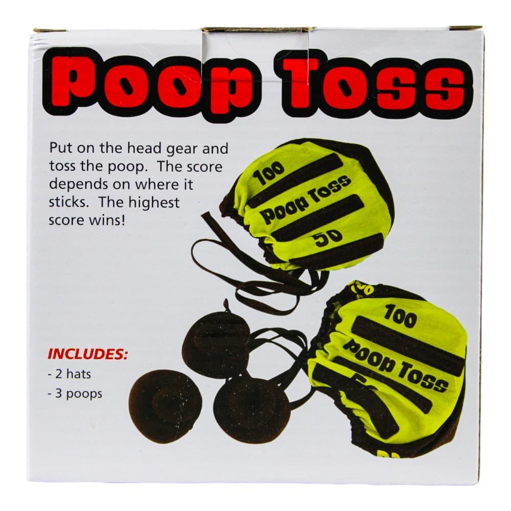 Poop Toss with Hats Game First Alternate Image