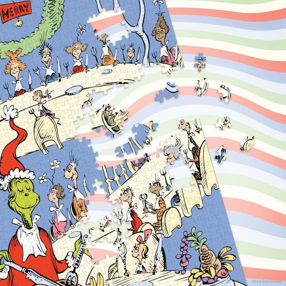 Grinch Feast 1000 Piece Puzzle Second Alternate Image