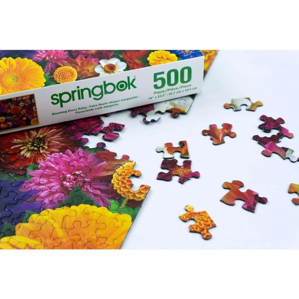 Blooming Every Daisy 500 Piece Puzzle Sixth Alternate Image