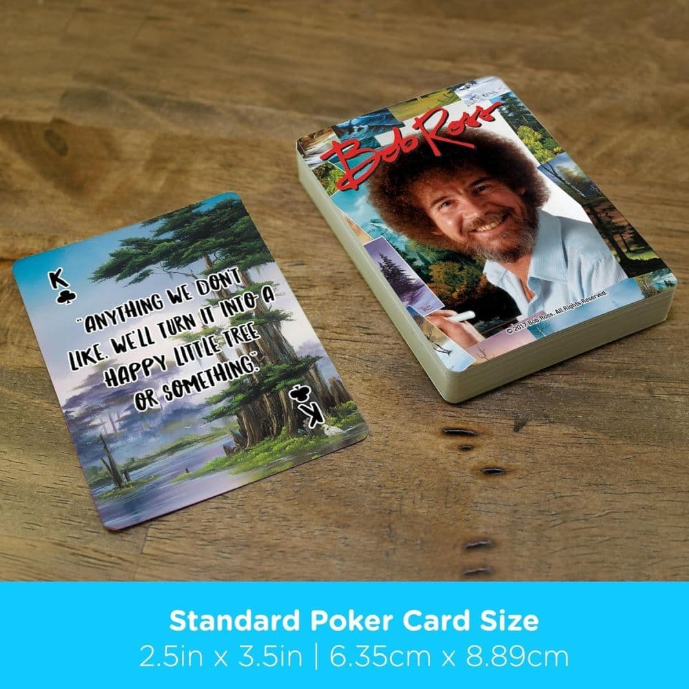 Bob Ross Quotes Playing Cards Fourth Alternate Image
